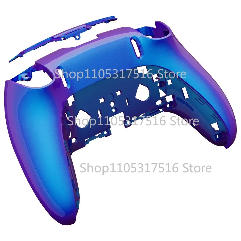ZZZ  For PS5 Edge DSE Controller Bottom Shell Chameleon Back Housing DIY Easy Install Mod Case  （Excluding the handle）