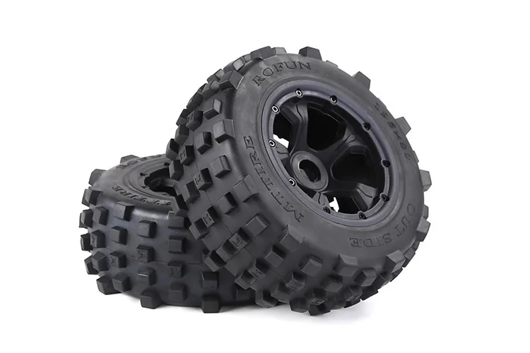 アップグレードされた高強度オフロードホイールアセンブリ 1/5 Rofun HPI BAJA 5T 5SC 195*75MM 195*80MM に適合