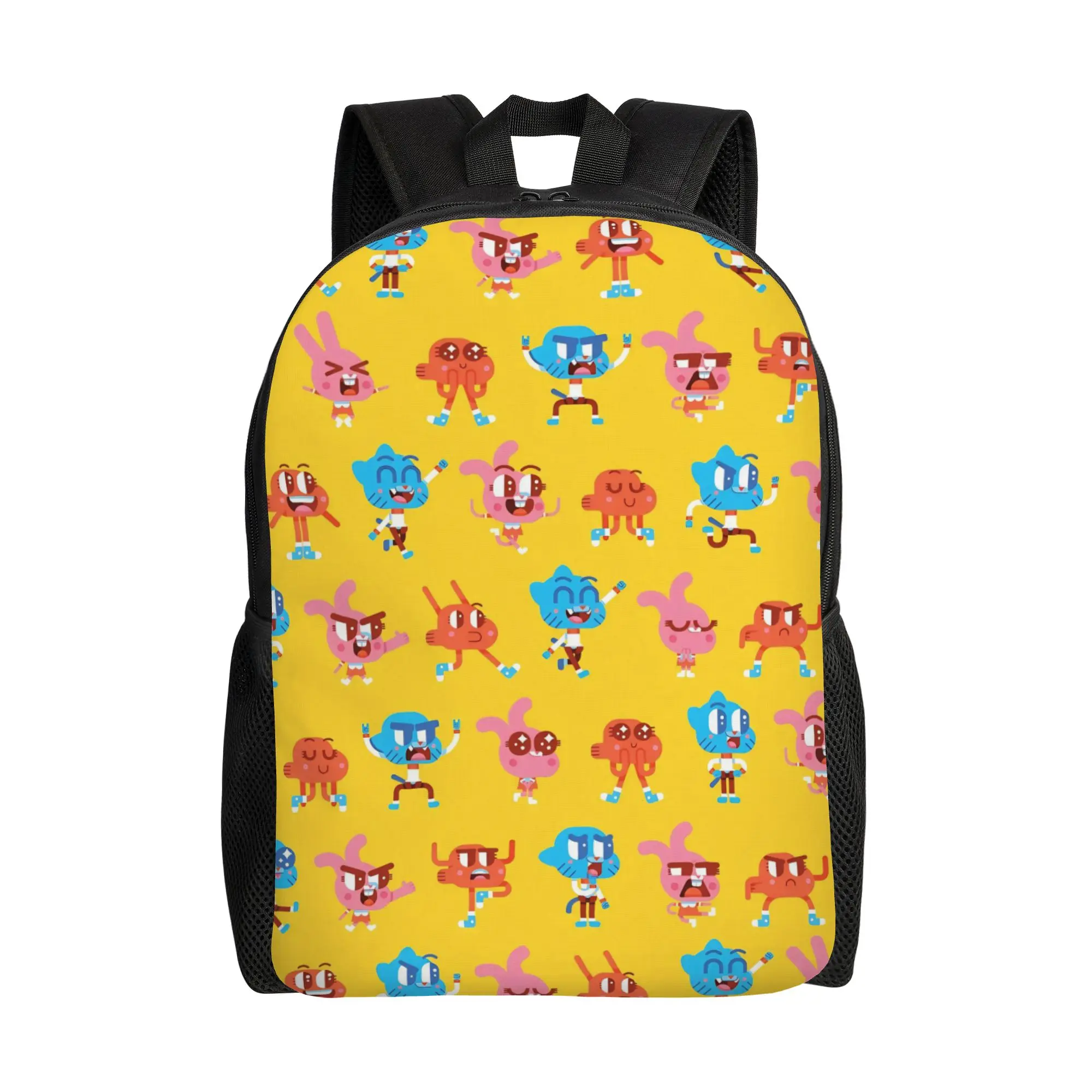 Anaise Gumballs Darwins Backpack with Pocket High School Business Amazings Gumballs Daypack for Men Women Laptop Canvas Bags