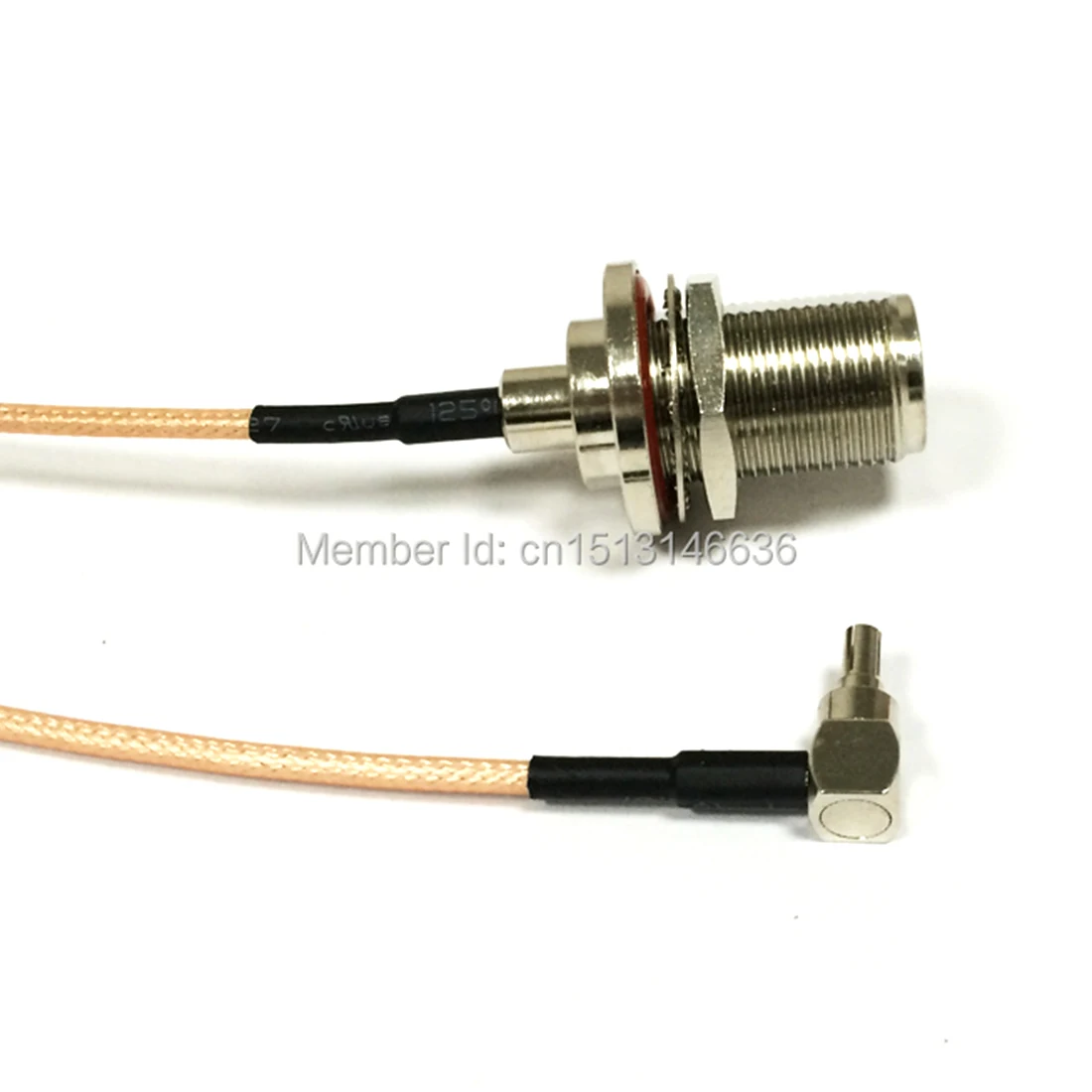 3G Antenna Cable N  Female Jack to CRC9  Right Angle Connector RG316 Cable Pigtail 15cm 6inch Adapter RF Jumper