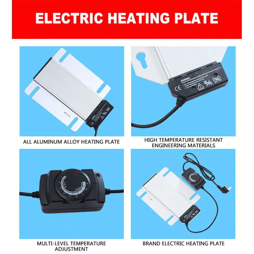 Temperature Adjustable Dining Electric Heating Plate Buffet Heating Plate Stainless Steel Heat Preservation Plate