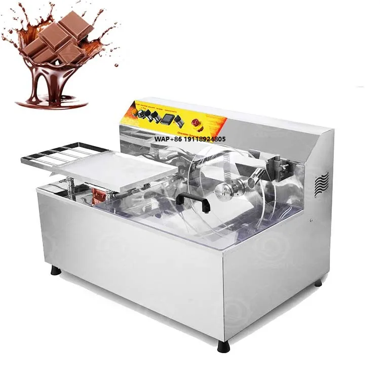 

Commercial Table Top Chocolate Tempering Machine Stainless Steel Chocolate Melting Pot