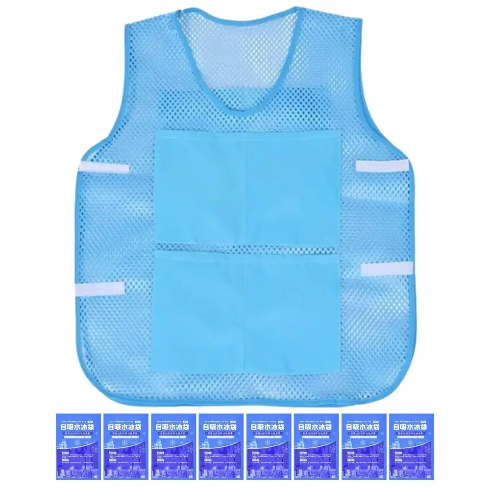 AliExpress NONE Cooling Vest Lightweight Breathable Cool Jacket Pocket Construction Vest for Hot Weather Construction Traffic Warehouse Cycling
