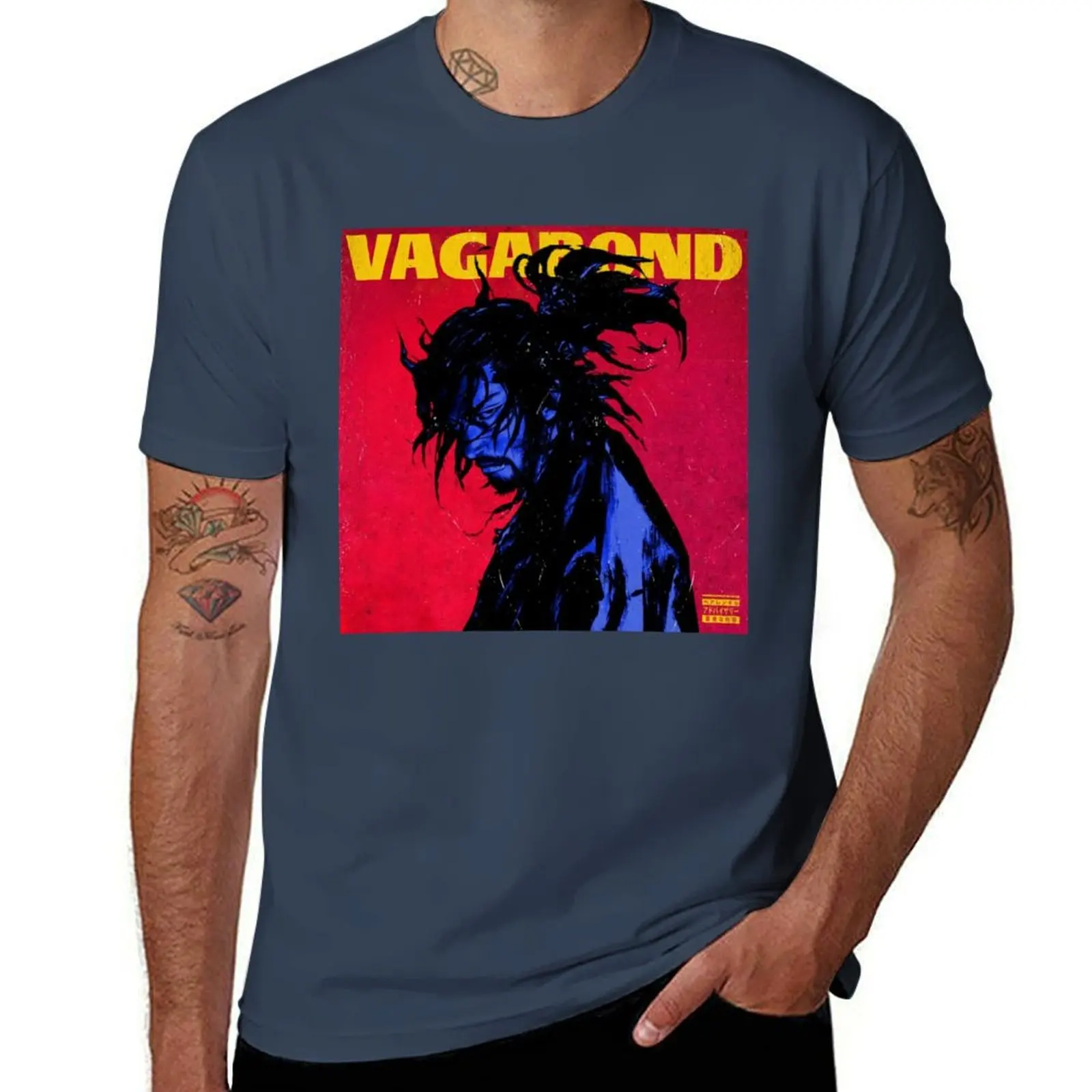 

VAGABOND T-Shirt Sporty Breathable Short Sleeve T-Shirt
