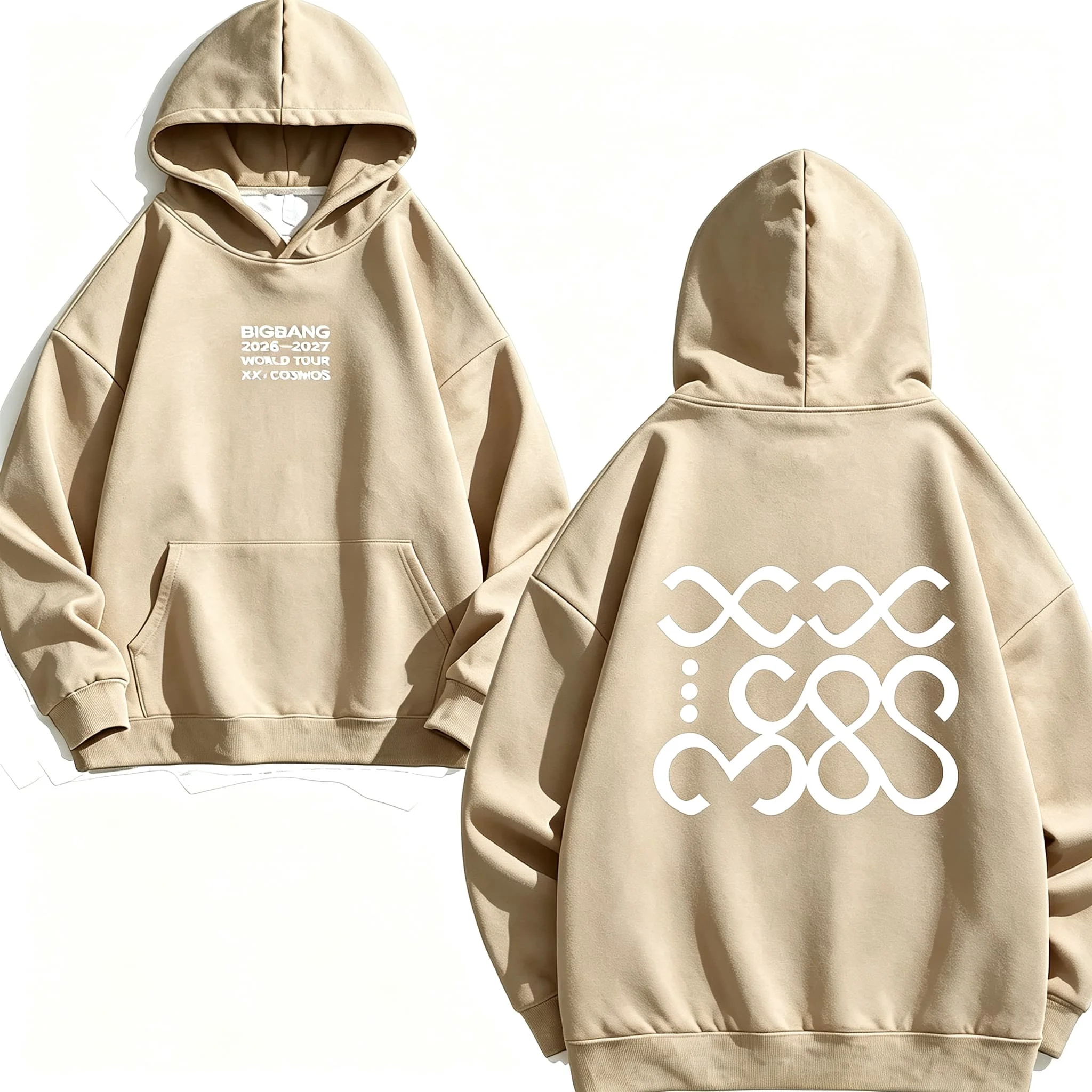 BIGBANG 2026-2027 WORLD TOUR XX: COSMOS Hoodie Kpop Konzert Fan Merch Langarm Locker Unisex Streetwear Pullover Herren Damen Top – Detail 13