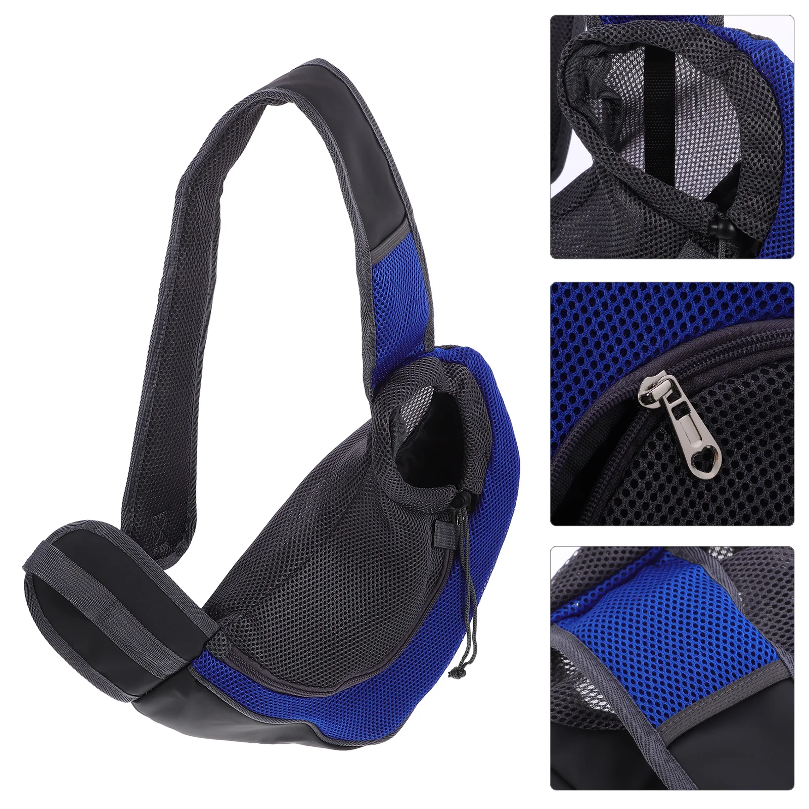 

Pet Carriers Durable Polyester Shoulder Bag Size L Dark Blue Lightweight Single Shoulder Bag Cross-Body for Dog Cat Travel