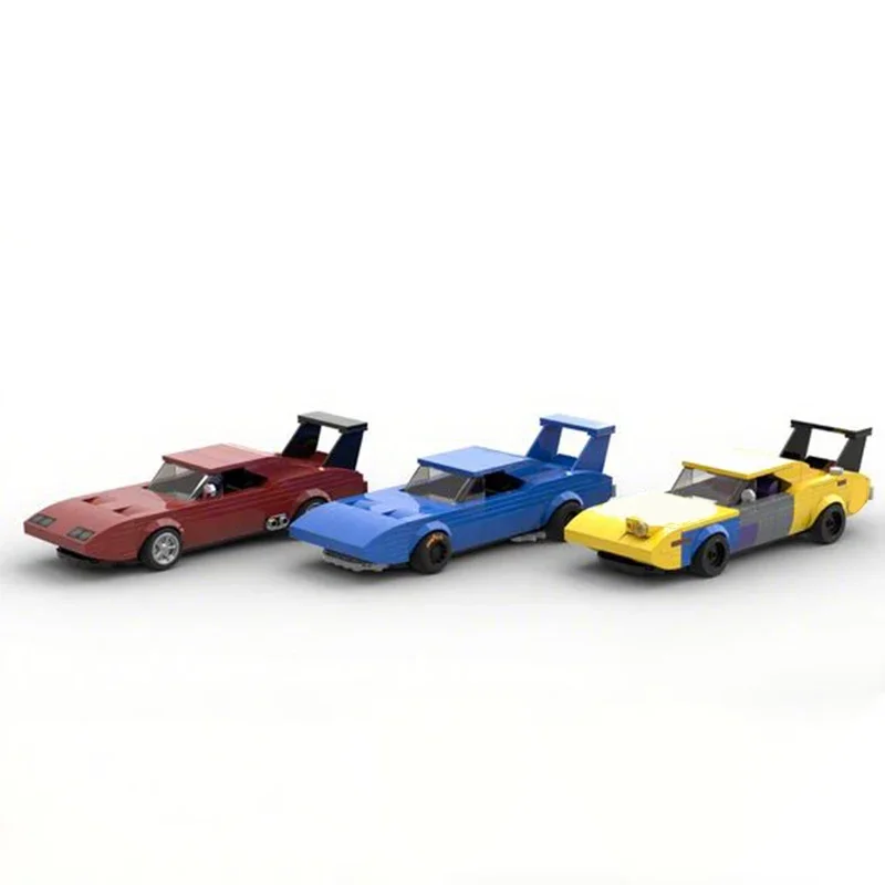 

835 деталей: Конструктор-суперкар Dodge Charger Daytona/ Plymouth Superbird City Champions, подарок на Рождество, для всей семьи