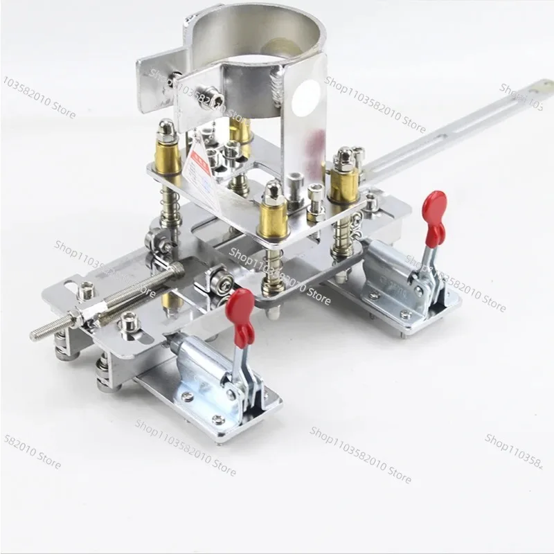 Woodworking Trimming Machine Two-in-one Invisible Fastener Slotting Machine Bracket Tenoning Side Hole Machine Abrasive Tools