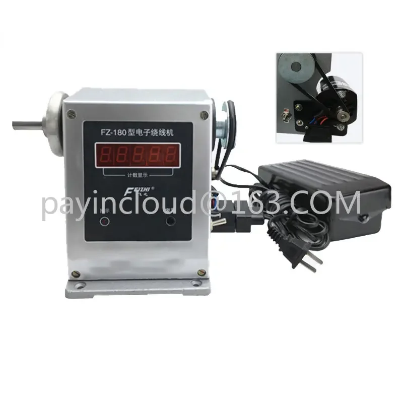 Electric Counting Winding Machine, Coil Winding Device, Adjustable Semi-automatic Winding Tool, 0-9999 Counting Range