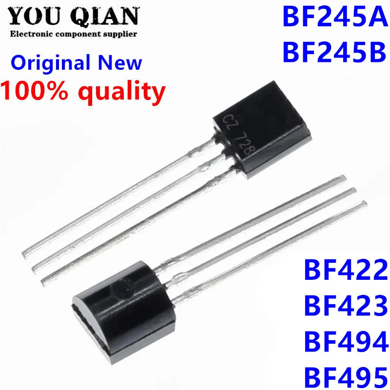 20PCS BF245A BF245 BF245B TO-92 TO92 Transistor BF422 BF423 BF494 BF495 new original