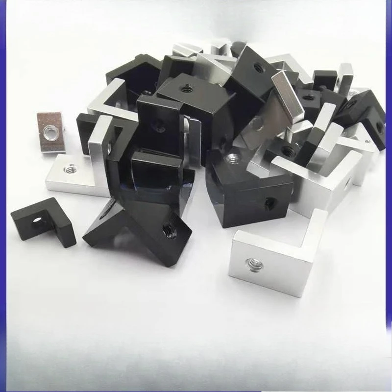 

20pcs Aluminum alloy 10mm L-shaped 90 degree bracket corner