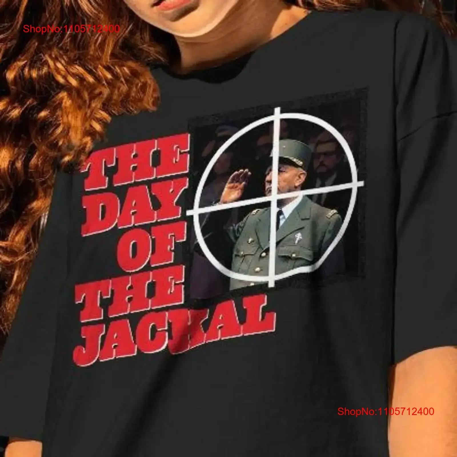 The Day Of Jackal T Shirt graphic tees vintage movie fred zinnemann sweaT hoodie vintage Washed Top For Everyday Wear Versatile