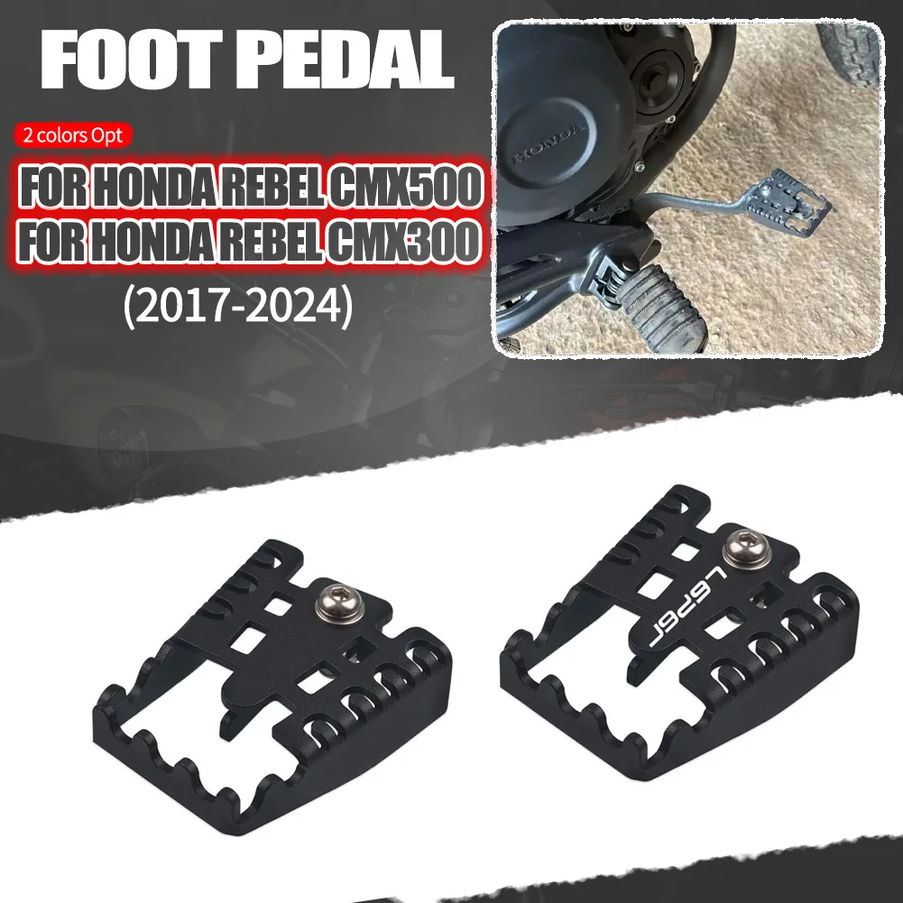 

Pedal For Honda Rebel500 Rebel300 CMX500 CMX300 Rebel CMX 500 300 Motorcycle Accessories Anti Skid Pedal Brake Pedal