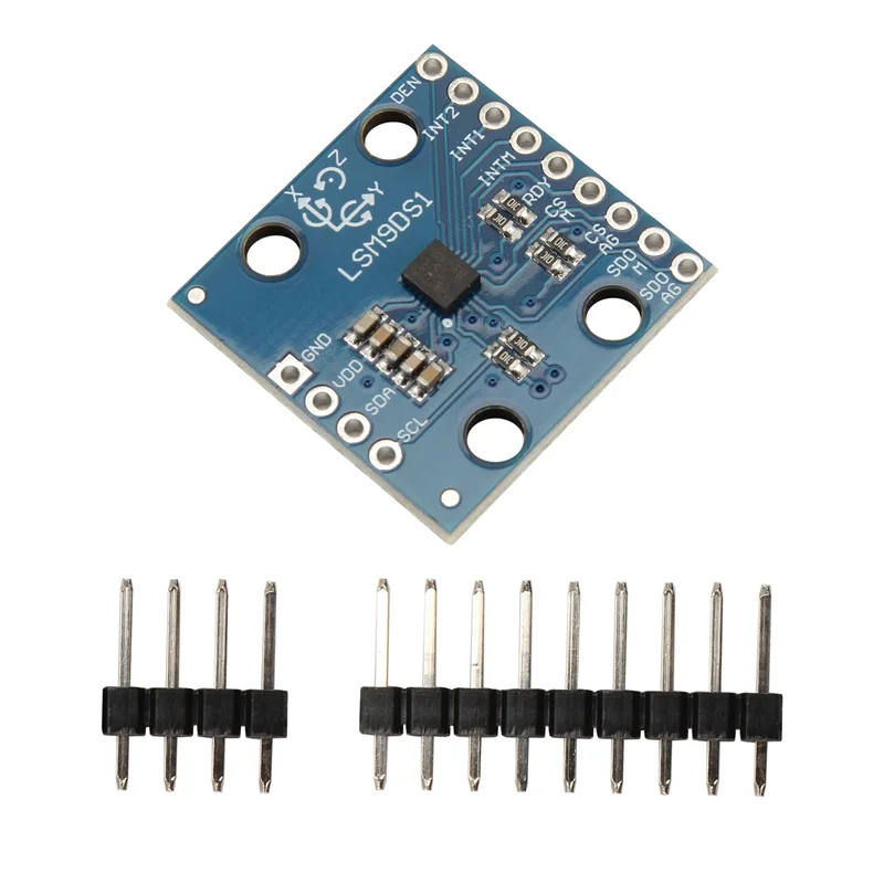 GY-LSM9DS1 LSM9DS1 Nine-Axis Electronic Compass Compass Acceleration Gyroscope High-Precision Sensor Module