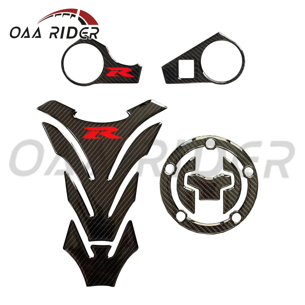 Motorcycle Sticker Tank Pad Cover Gas Cap Triple Clamp Carbon Decal for Suzuki GSX-R GSXR 1000  2019  L9