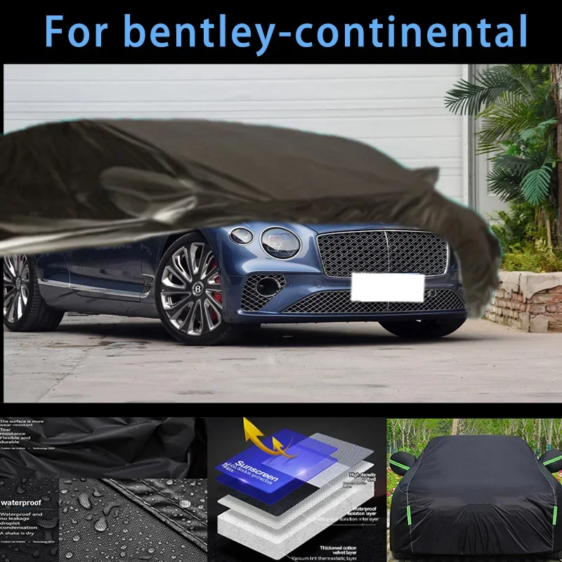 

For bentley-continental Outdoor Protection Full Car Covers Snow Cover Sunshade Waterproof Dustproof Exterior Car accessories