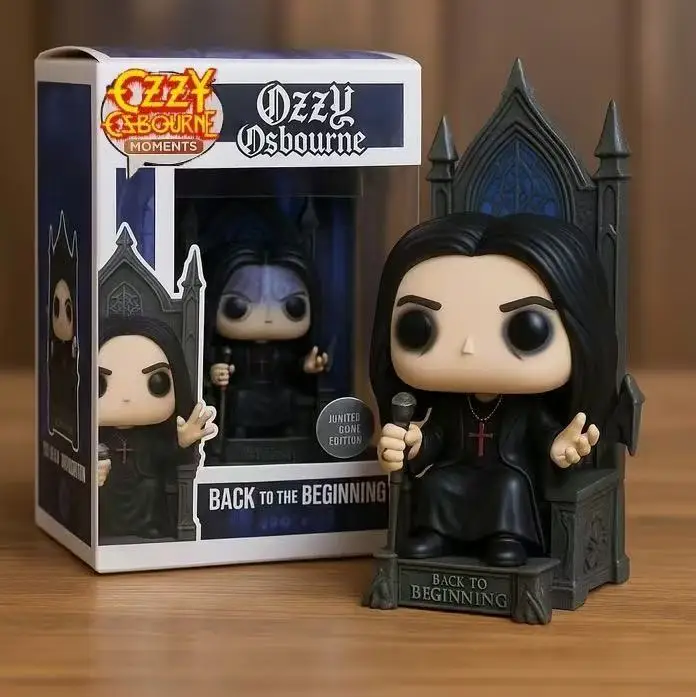 تمثال Ozzy Osbourne Farewell Tour 2025 - شكرًا لك Ozzy العرض النهائي العودة إلى البداية زينة قابلة للجمع
