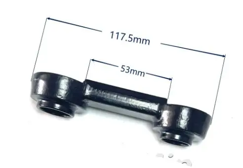 

Applicable to accessory partsConnecting Rod Pull Power Steering Link for 17-20 Hangcha 30n/R Bottom N163-220007-001