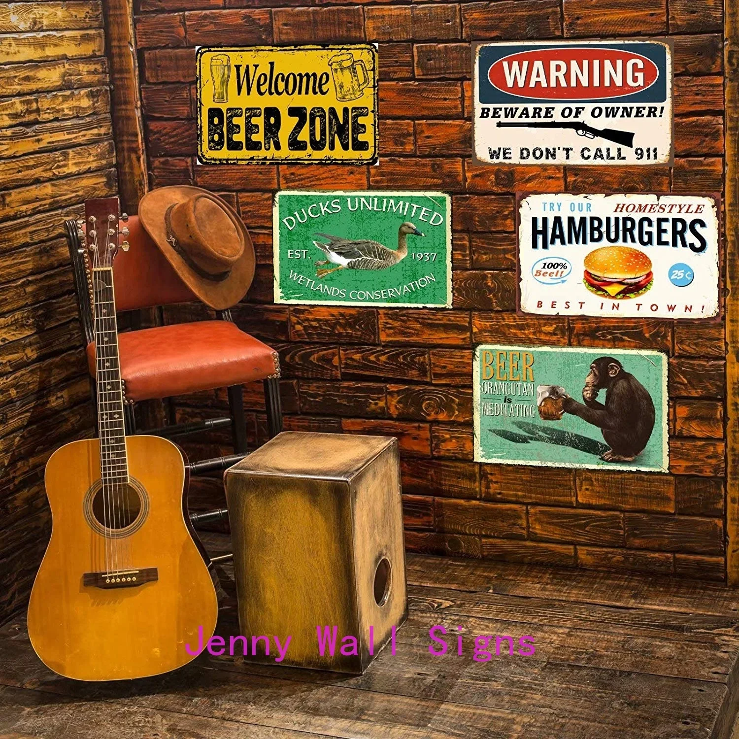 Unidwod Quote Great Clint Eastwood Cowboy 8 x 12 Inches - Vintage Metal Tin Sign for Home Bar Pub Garage Decor Gifts metal sign