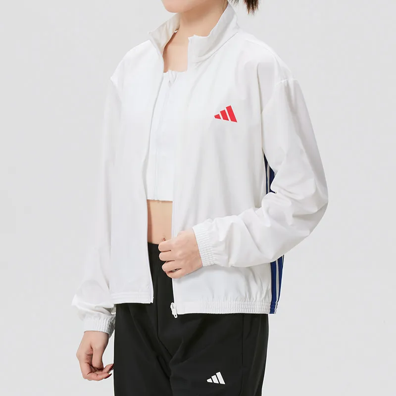 

2026 New Adidas KH0178 Womens Jacket With Climacool Fabric And Elastic Cuffs