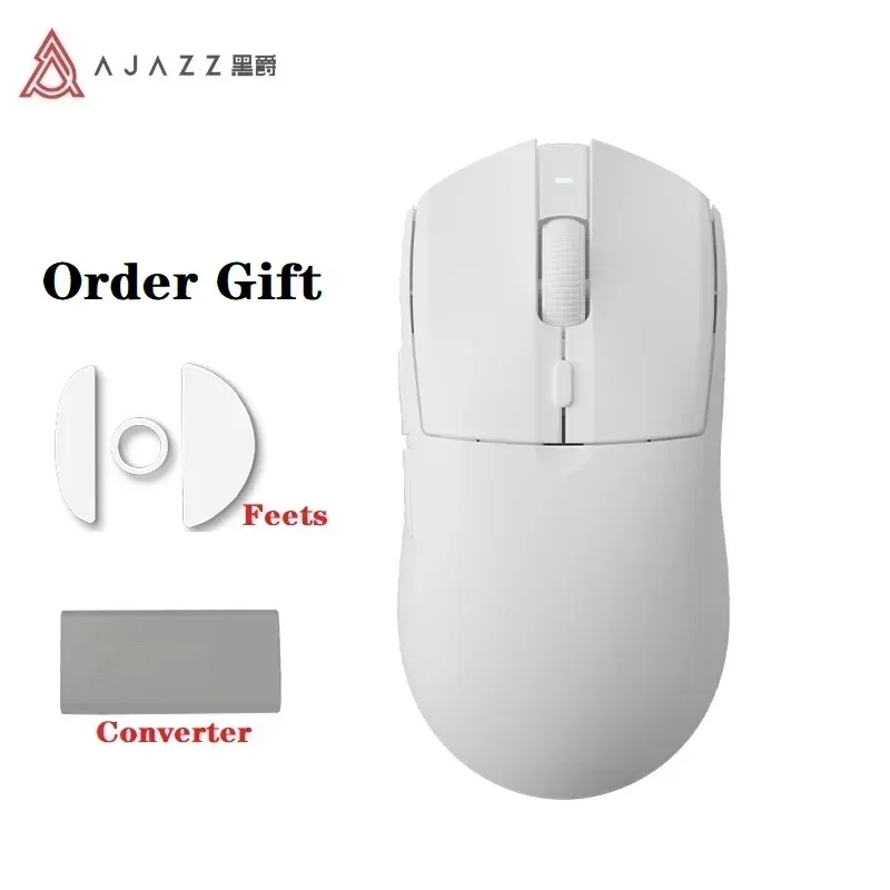 AJAZZ AJ139PRO  Wireless Dual-mode Mouse PAW3395 26000dpi Low Latency Cable Esports Mouse PC Gamers Gaming Accessories