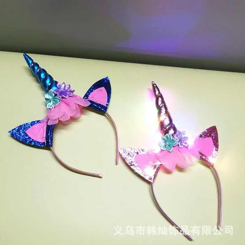 Unicorn Wings For Girls Princess Costume Accessories Unicorn Cosplay Wings Hairband For Kids Unicorn Theme Birthday Party Decor