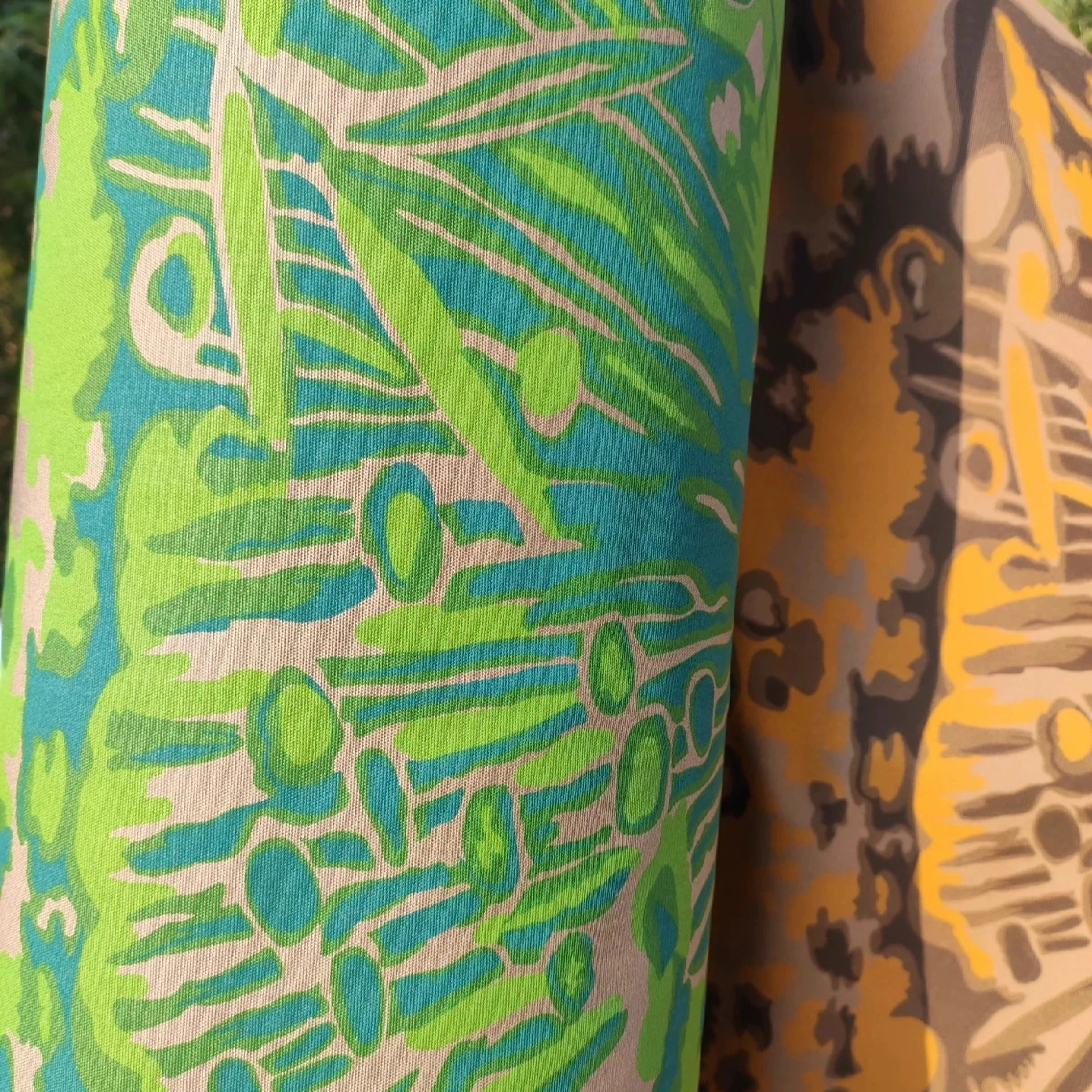 

100% Cotton Hans Palmtree Camouflage Fabric Double-Sided Cloth