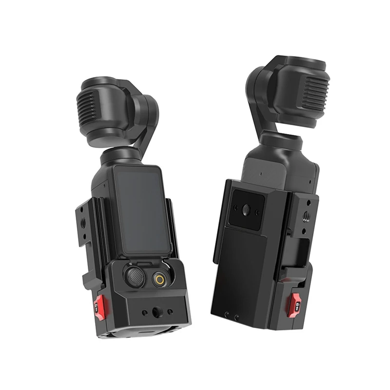 B03B-Protection Frame For DJI OSMO POCKET 3 Extend Adapter With Multi-Function Expansion Board Cold Shoe Mount Housing Shell