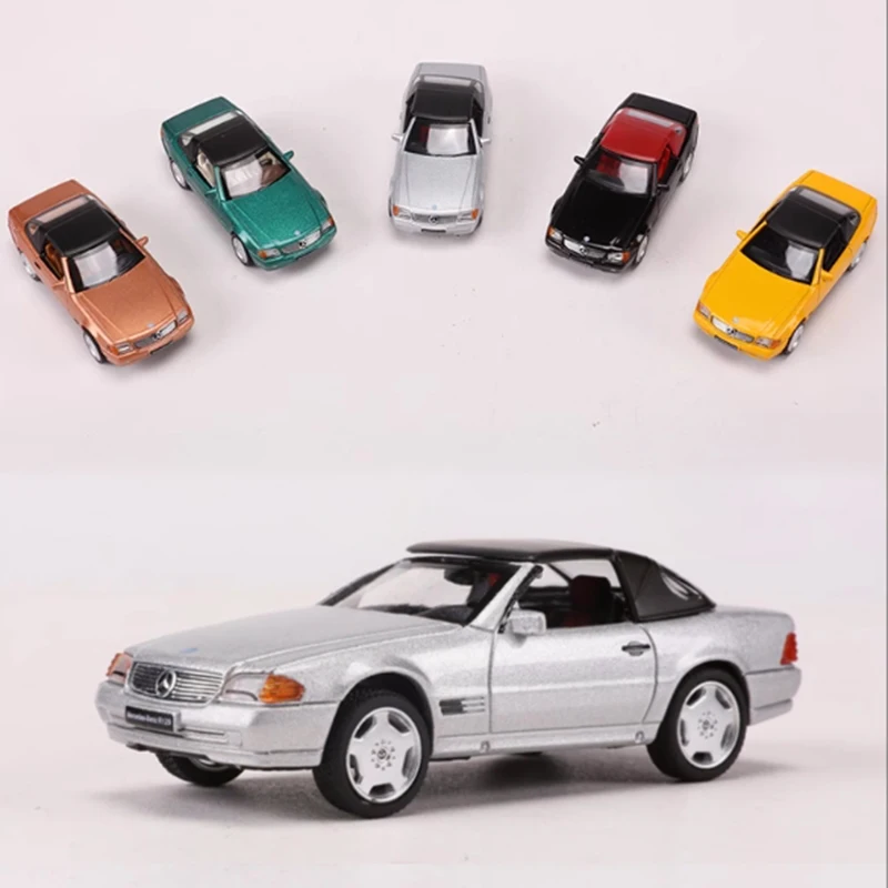 

DCT 1:64 SL500 Convertible Sports Car Alloy Car Model Collection Decorated Holiday Gifts Toys Souvenir Static Display