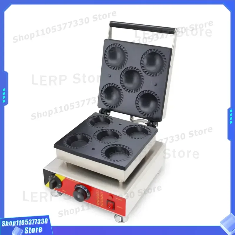 Mini Electric Pie Maker Machine Household Breakfast Baker for Dumplings Pastries Non Stick Coating Kitchen Gadget Tool
