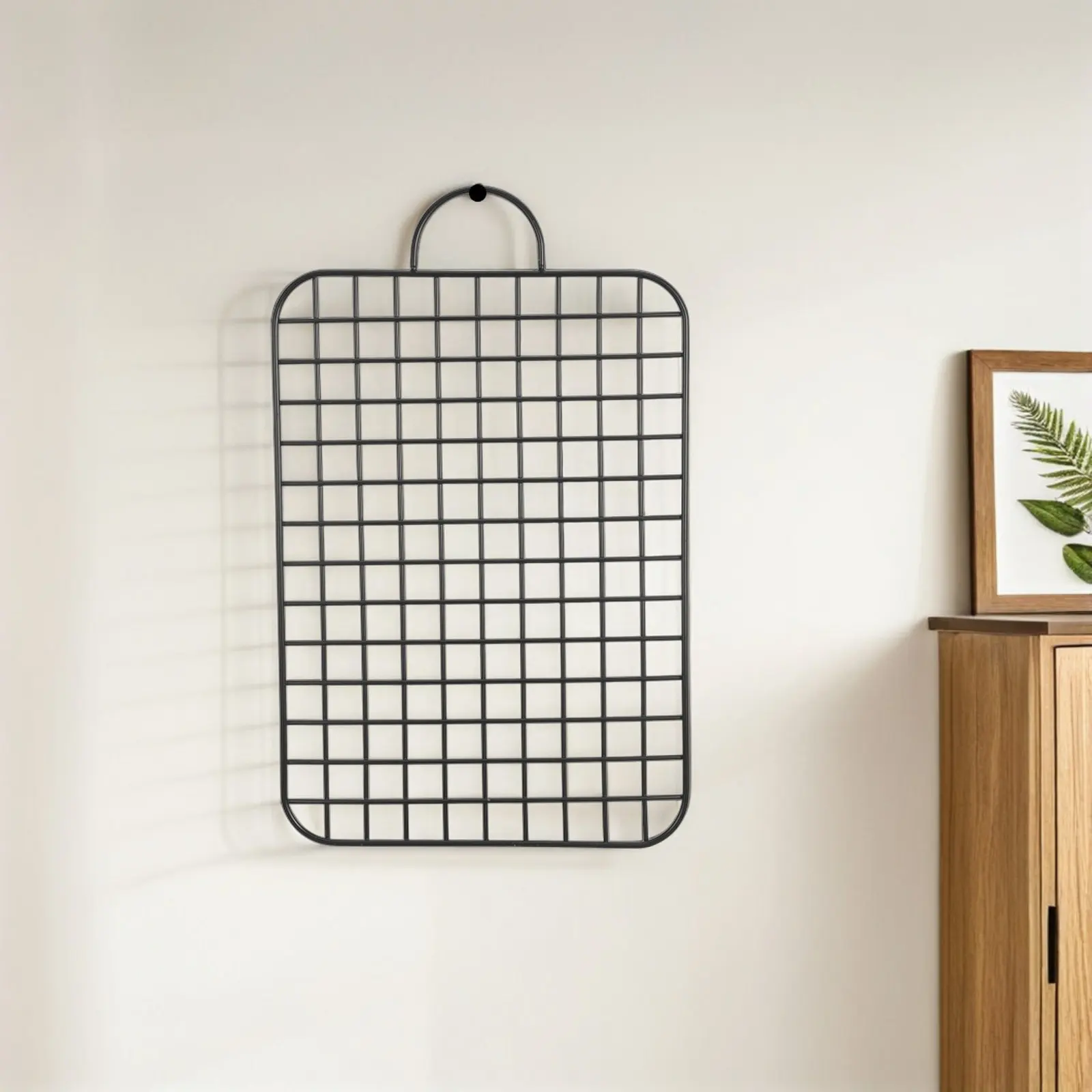 Stainless Wall Hanging Staghorn Fern Mount Mesh Board 14x10 Vertical Plant Display Frame Air Plants Orchids Fern Holder Metal