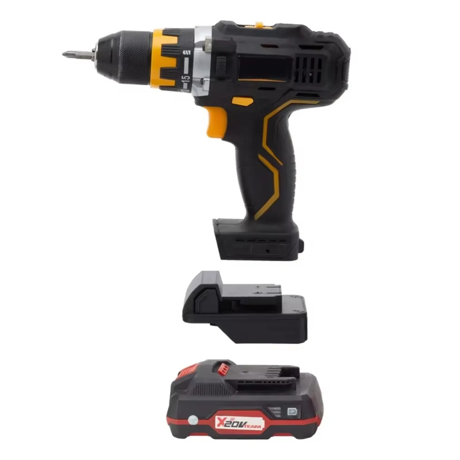 For Lidl Parkside X20V LI-Ion Tools Convert To DECO 20V Li-Ion Battery Adapter Portable Cordless Power Tool Accessories