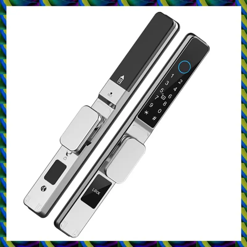 

Daily Smart Electronic Door Lock Double Hook Mortise Fingerprint Password Electronic Sliding Door Lock B