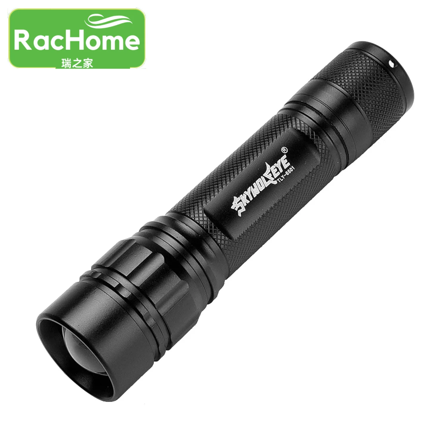 Zoomable Torch for Hiking/Night Fishing/Camping 18650 Battery(not include)Flashlight XPE XML LED Flashlight 600 Lumen 3 Modes