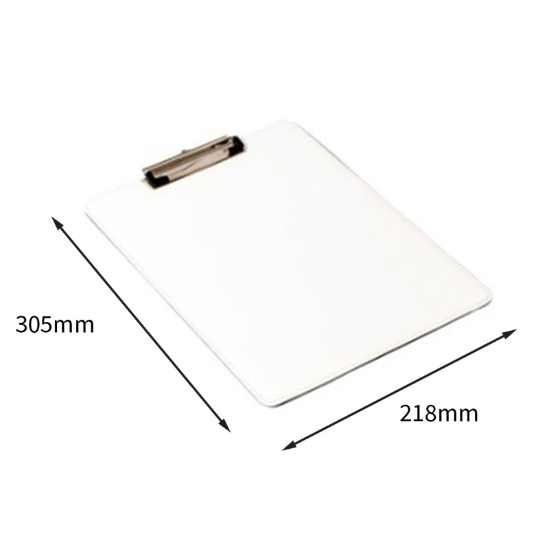 4PCS Sublimation Blank Document Folders PU Leather Document Folders For A4/ Letter Size Sheets