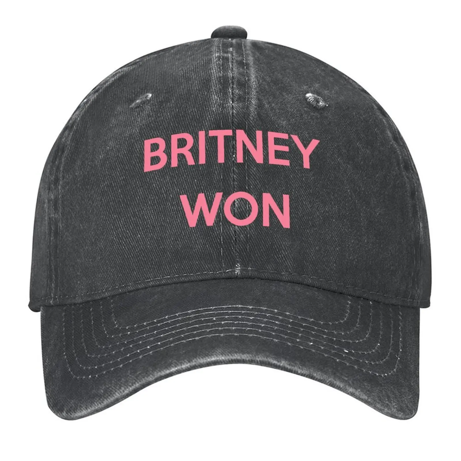

britney won Baseball Cap Rave Gentleman Hat black Bobble Hat Women's Beach Outlet Men's