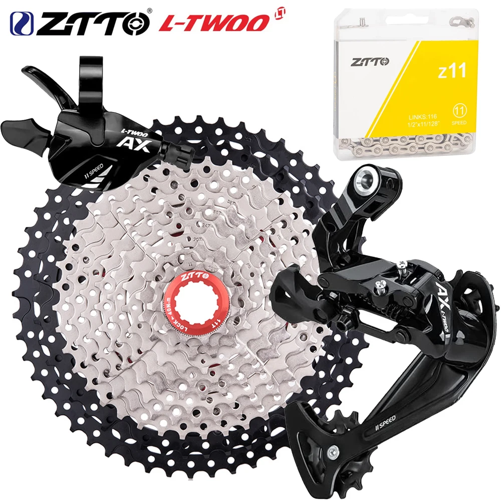 

ZTTO MTB Bike 11 Speed Group set 1X11 Shift Lever Rear Derailleur 11V Chain Current 11V50T 52T Cassette MTB Sprocket K7 Flywheel