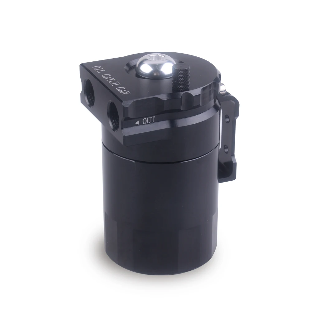 Universal Collector Storage Tank with Mini Filter Vent Baffle Aluminum with 9mm and 15mm Accessories Dipstick