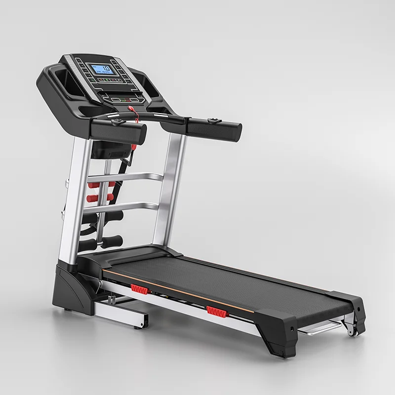 Factory Direct Sales Light Commercial Aerobic Foldable Treadmill With 5-inch Blue Screen and Mp3 Electric Treadmill
