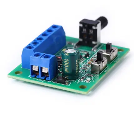 PWM motor speed controller brushless DC driver board regulator plate governor module monitor 24V with drive