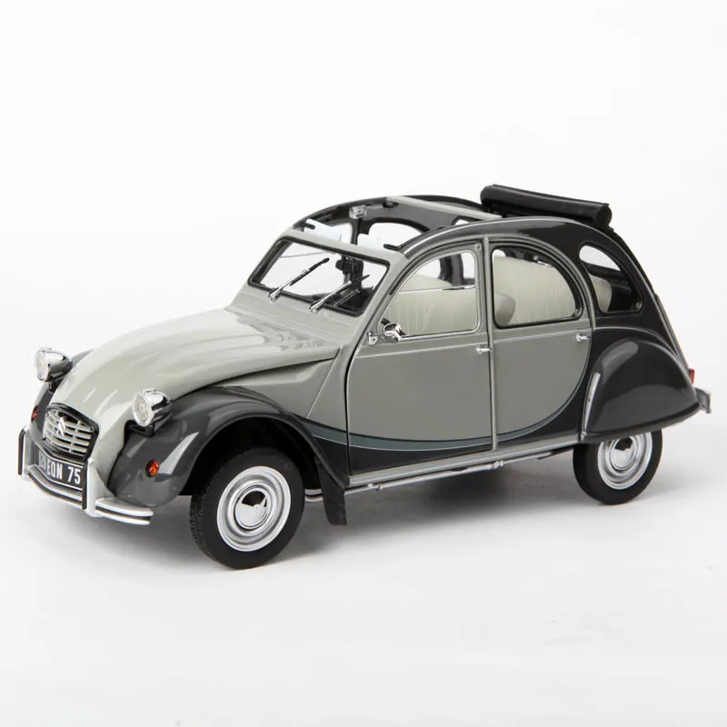 1/18 Scale Citroen 2CV Charleston 1983 Alloy Car Model