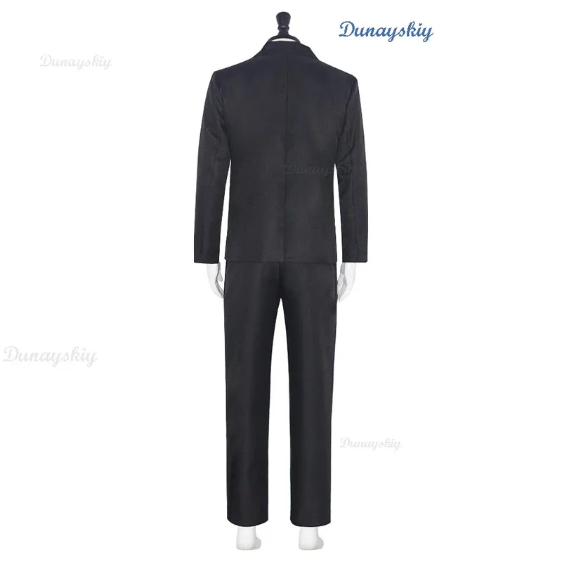 Good Cos Omens Angel Aziraphale Devil Crowley David Cosplay Costume Halloween Mens Suit Retro Round Metal Steampunk Glassesa;2'k