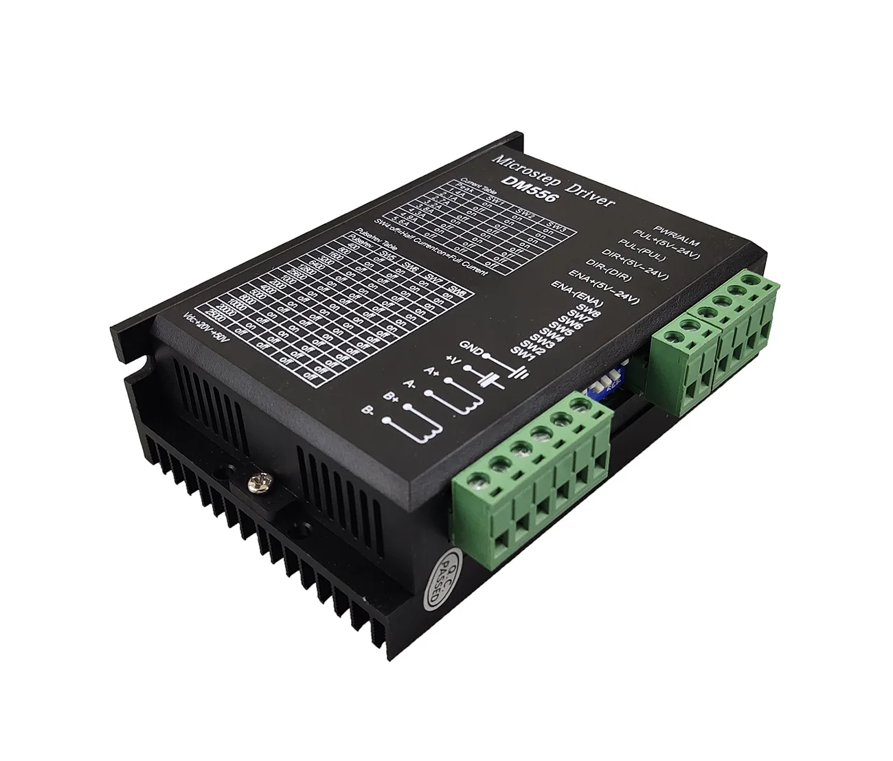 DM556 two-phase stepper motor driver 42/57 stepper motor controller DC24V-50V17 / 23 DC stepper motor driver