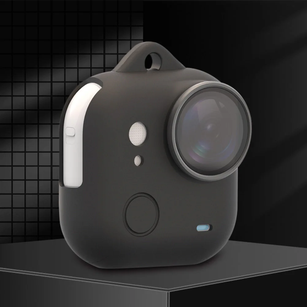 For Insta360 Go Ultra Silicone Action Camera Case Shockproof Portable Protective Case Silicone Camera Shell Camera Accessories