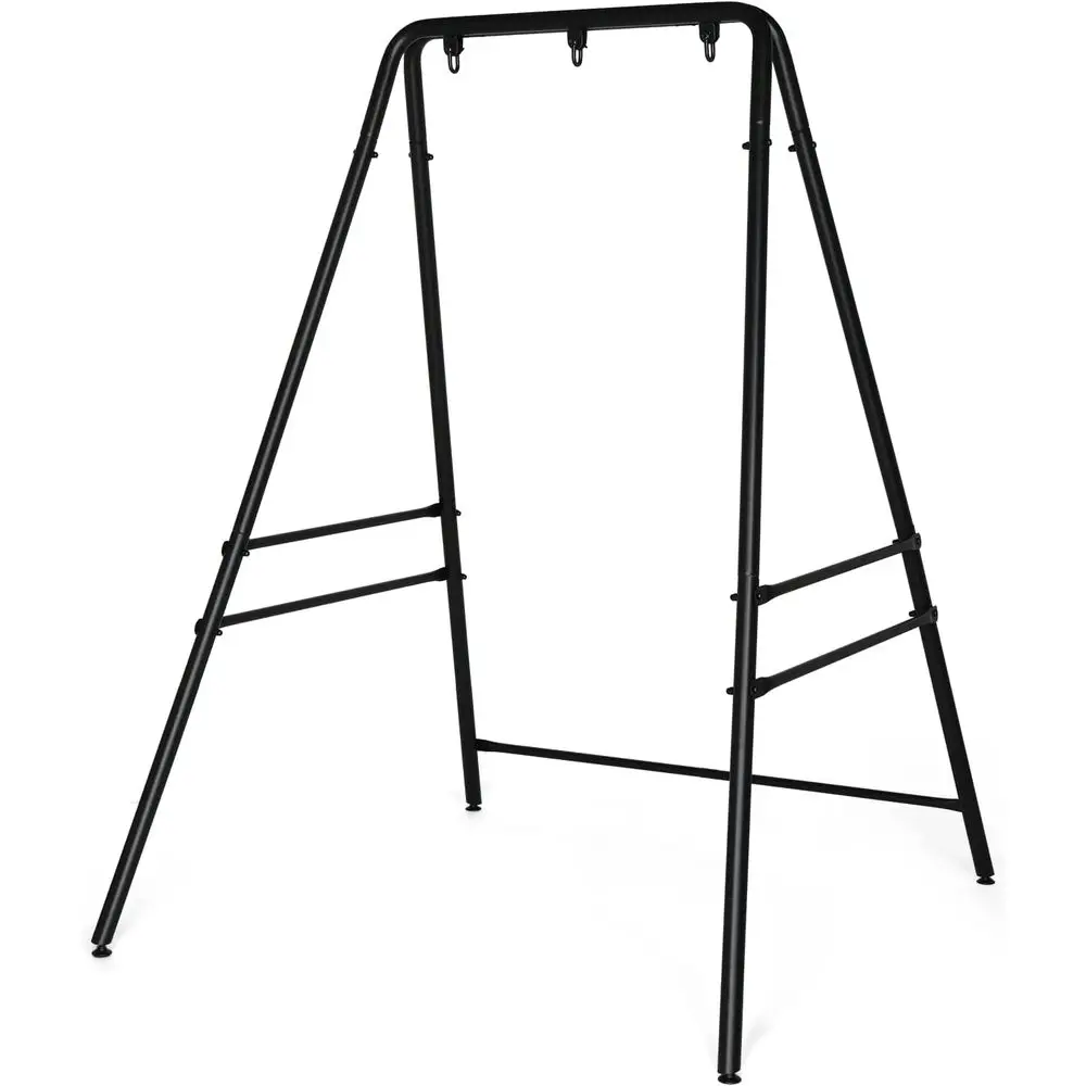 ONCLOUD Upgraded Hammock Chair Stand Metal Swing Stand e, Heavy Duty Steel Hammock Chair Stand Only or Porch, Backyard, Indoor o