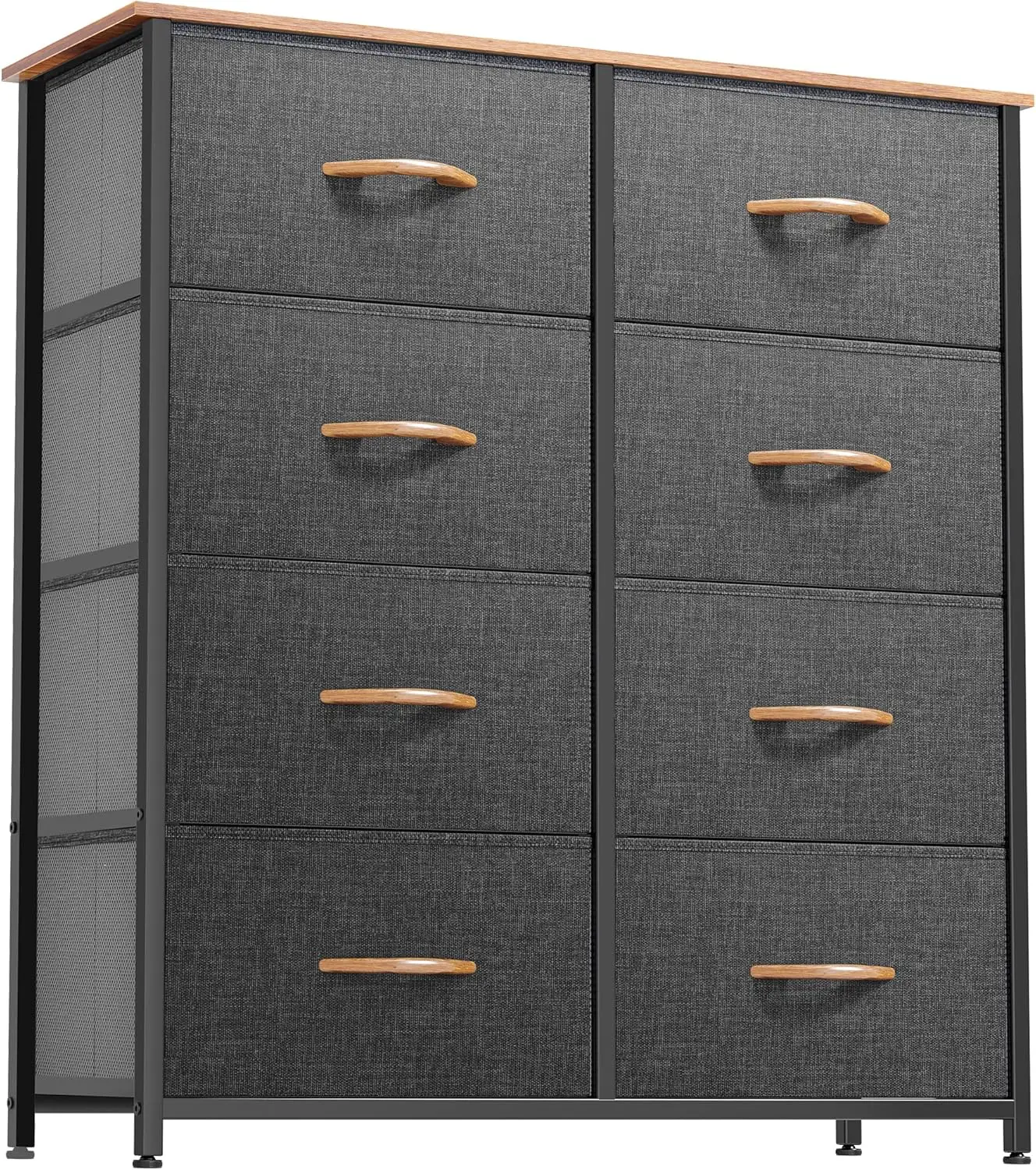 

Dresser For Bedroom, Fabric Dresser With 8 Drawers, Tall Dresser, Double Dresser, Chest Of Drawers For Closet, Living Room,