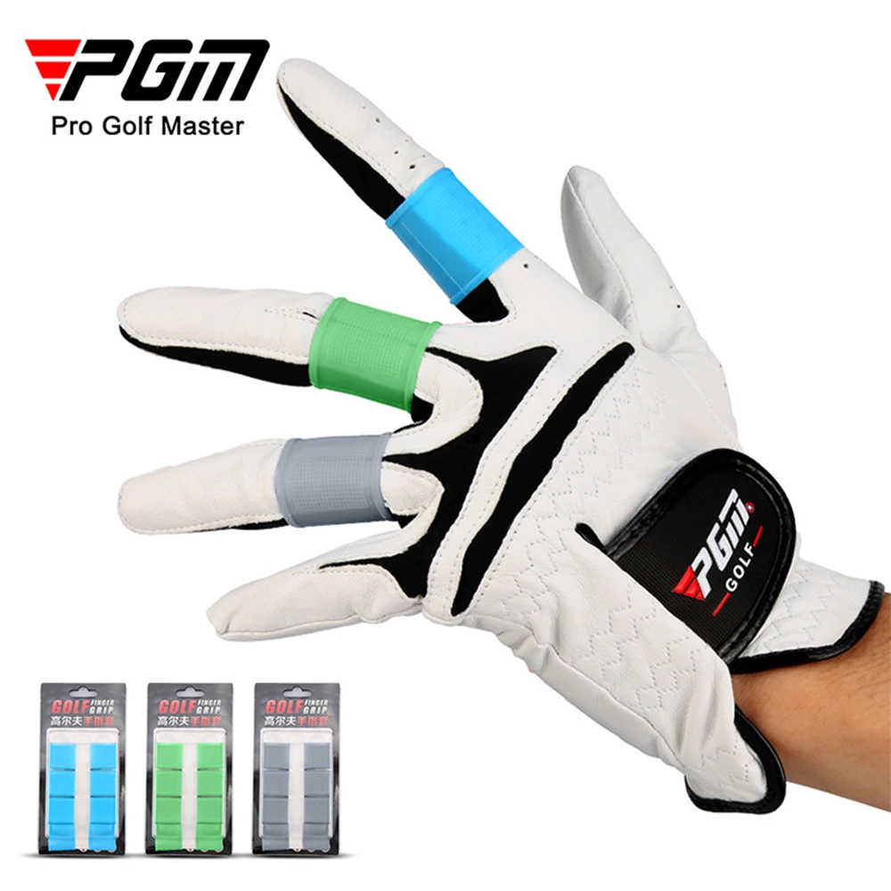 PGM-Silicone Anti-Abrasion Golf Finger Guards, Playing Protection Fingers, Non-Slip Elastic Rod, Rubber Ring Glove, Fingerguard