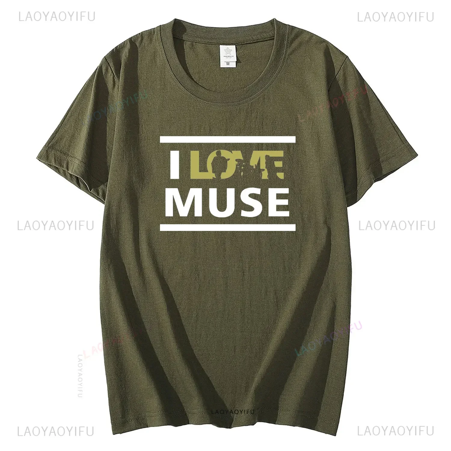 Muse เสื้อคอตตอนสำหรับผู้ชาย, เสื้อยืดสำหรับวงดนตรีร็อกอัลบัมโซลูชันทัวร์ Unisex เสื้อยืดแขนสั้นเสื้อยืดผู้หญิงวงร็อค