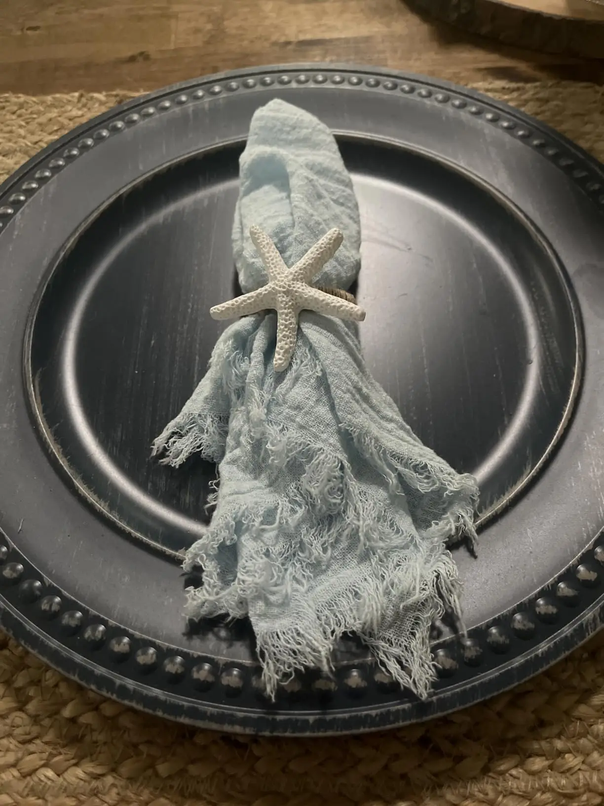 12pc Handmade Serving Cloth Napkins Linen-like Bamboo Natural Organic Cotton Kitchen Tea Towels for Christmas Party Easter Decor