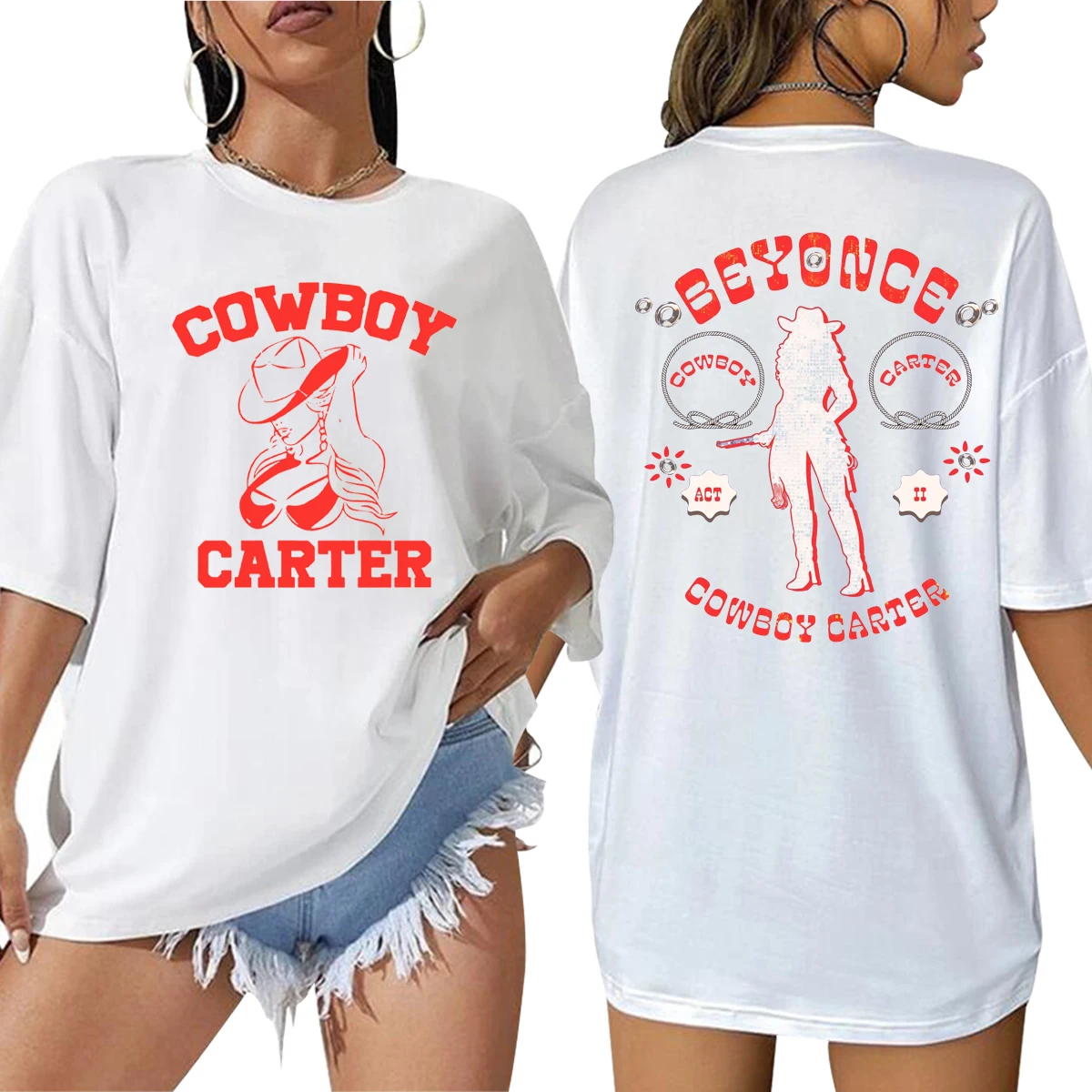 2024 Hot Beyonce Cowboy Carter T-Shirt Country Radio Texas Watts of Healing Power Shirt Gift Shirt Summer Oversized (Us Size)